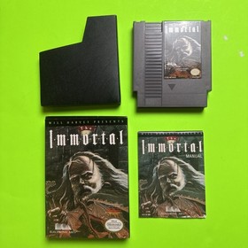 The Immortal CIB NES Nintendo Electronic Arts 100% Authentic Complete