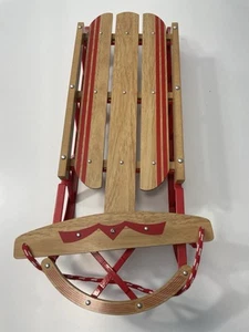 American Girl Emily's Wooden sled Historical Molly's friend Doll accessory - Picture 1 of 8