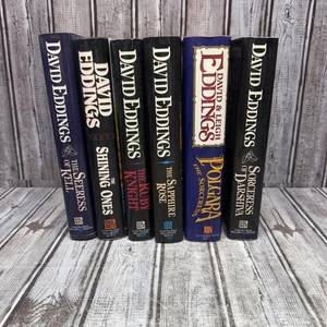 David Eddings Books Lot Of 6 Hardcover 1st Editions*, Tamuli, Elenium, Malloreon - Picture 1 of 7