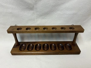 Deko Decatur Industries Massivholz Tabak Rauchen Nachlass Pfeifenständer Halter - Bild 1 von 16