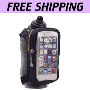 Sporty 18 Oz SpeedView Flask - Hydration Pack with Reflective Strap for Runners - Picture 1 of 11