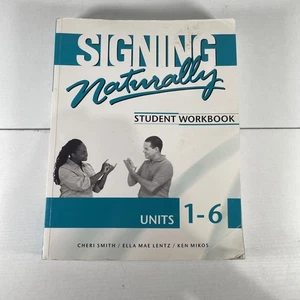 Signing Naturally Student Workbook Units 1-6 with 2 DVDs - Picture 1 of 3