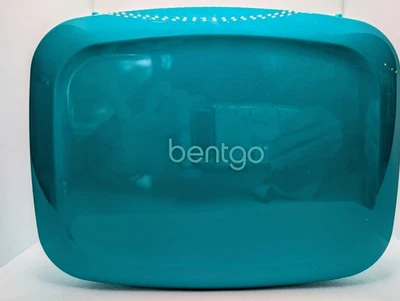 Nueva lonchera Bentgo fresca a prueba de fugas versátil de 3 compartimentos estilo bento verde azulado Foto 1 de 4