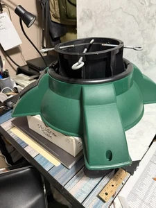 Pivot Point Christmas Tree Stand 360 Rotating 9'Tree Height 5.75" Trunk. - Picture 1 of 11