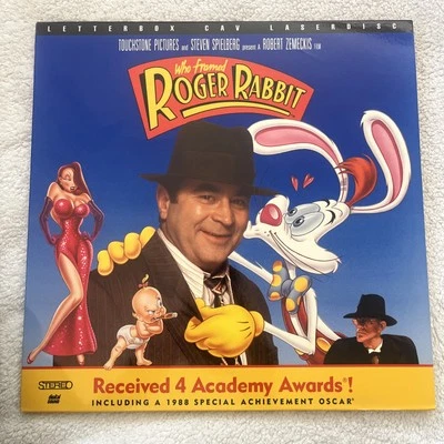 Who Framed Roger Rabbit UNCUT Letterbox CAV Laserdisc  - Image 1 of 2