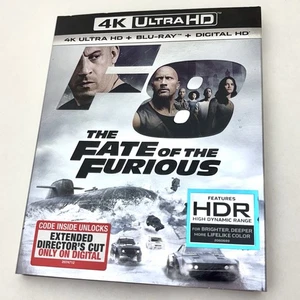 F8 The Fate of the Furious (Fast & Furious 8) 4K Ultra HD / Blu-ray (2017) - Picture 1 of 2