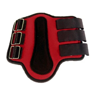 16AI Large Hilason Horse Splint Boots Neoprene Red - Picture 1 of 1