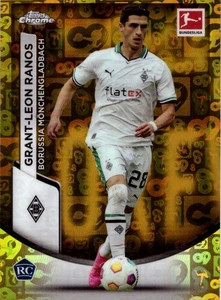 GRANT-LEON RANOS ARMENIA BORUSSIA TOPPS CHROME REFRACTOR GOLD YELLOW #75 2023-24 - Picture 1 of 2