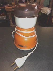 ALTE ELEKTRISCHE KAFFEEMÜHLE MOULINEX ORANGE FUNKTIONSTÜCHTIGER ZUSTAND - Bild 1 von 1