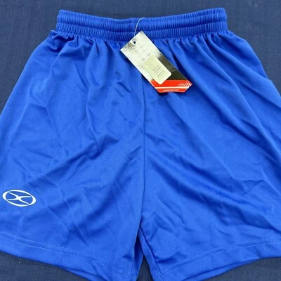 Pantalones Cortos de Fútbol Xara Azul Unisex Ajuste para Jóvenes Pequeños NUEVO Pantalones Cortos de Liga Foto 1 de 4