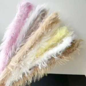1m 25mm Long Hair Chenille Craft Stems Pipe Cleaners Arts Crafts Flexible Bendy - Picture 1 of 32
