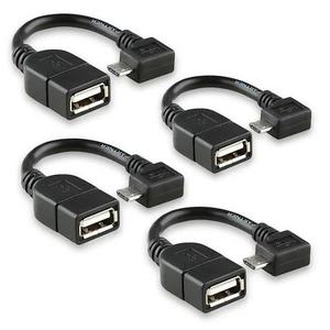 4pcs Micro USB 2.0 Data Sync Charger Cable OTG Cord For Samsung HTC Android - Picture 1 of 5