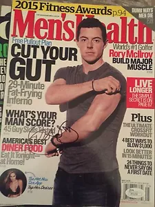 Rory McIIroy AUTOGRAPHED SIGNED MEN'S HEALTH MAGAZINE JSA - Picture 1 of 1