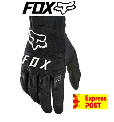 FOX Mens Dirtpaw Motocross dirt bike MX Gloves 2XL NEW Black/white  off road - image 1 of 4