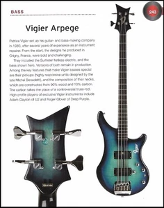Bajo The Vigier Arpege + Guitarra eléctrica Watkins Circuit 4 6 x 8 artículo pin-up - Imagen 1 de 4