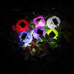 6 Pack Outdoor Solar Powered LED Tulip Flower Lights Garden Lawn Decor Lamp - Picture 1 of 13