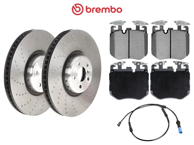 Discos perfurados frontais BREMBO PASTILHAS M SPORT PARA BMW X5 X6 X7 G07 7 8 SERIES 395mm - Imagem 1 de 4