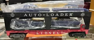 LIONEL MADISON HARDWARE TRIBUTE AUTO CARRIER WITH DK BLUE CARS - Picture 1 of 8
