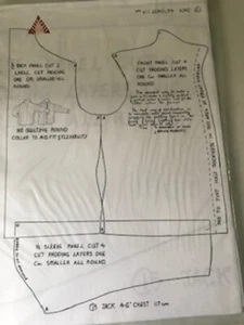 XV secolo JACK IMBOTTITO MODELLO CUCITO MASCHILE RIEVOCAZIONE 42" PETTO STORICO - Foto 1 di 1