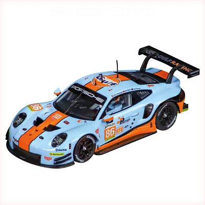 Carrera Evolution 27780 Porsche 911 RSR "GULF Mike Wainwright No.86" 2018 1:32