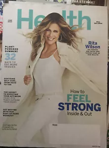 Health Real Wellness Magazine June 2020 Cover Rita Wilson Taking Care of Herself - Imagen 1 de 1