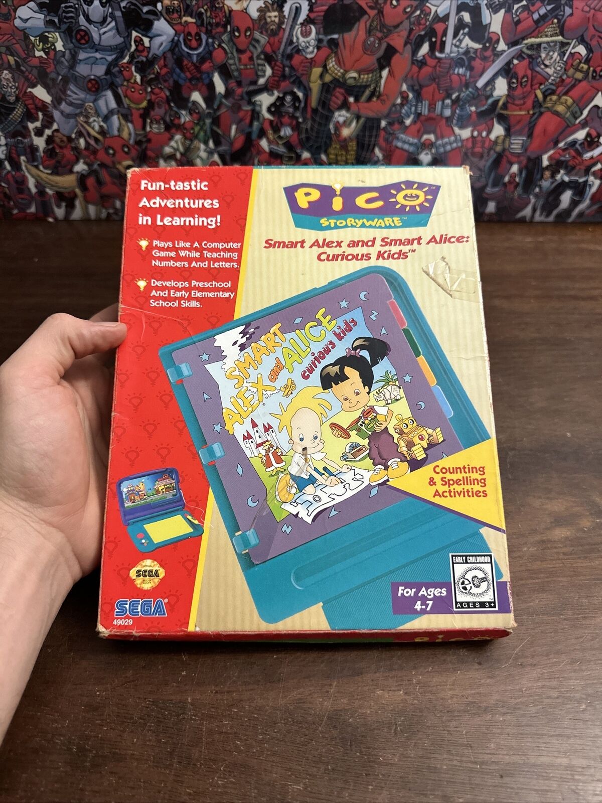 Sega Pico - Smart Alex And Smart Alice: Curious Kids - Complete - Authentic