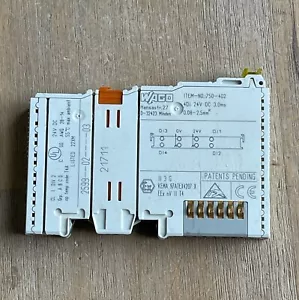 WAGO 750-402 INPUT MODULE 24VDC - Picture 1 of 7