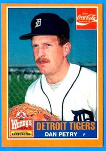 Dan Petry 1985 Drakes #18 (ex-mt) Detroit Tigers