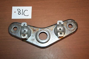 1982 Honda ATC 200 / 185 Triple Tree Top Plate Handlebar Clamps OEM 82 - Picture 1 of 6