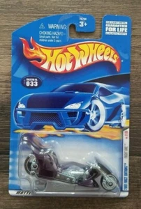 Neu! Hot Wheels Purple Fright Bike #28763 - 2001 First Editions - Motorrad - Bild 1 von 3