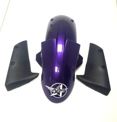Front Fender 2005 2006 Kawasaki Ninja ZX6R ABS Purple Gloss Decal Foto 1 de 3