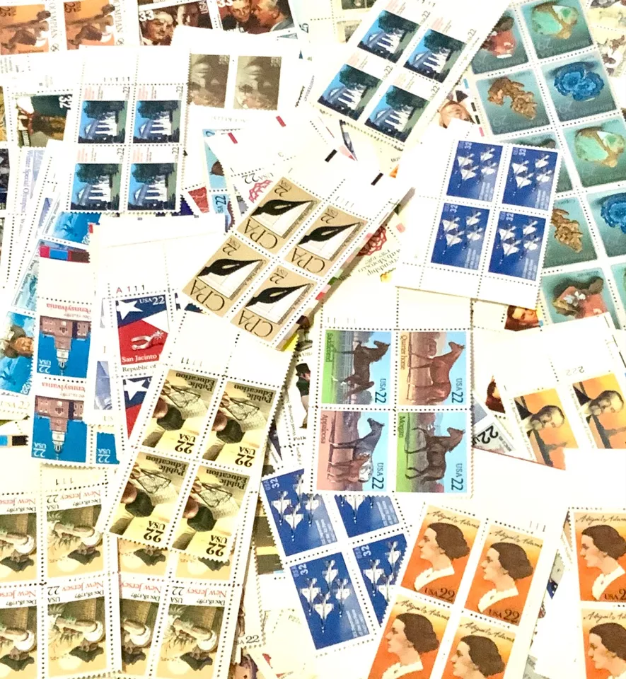 United States MNH All-Different Booklet Panes and Singles BCV$25.00 - Image 1 of 1