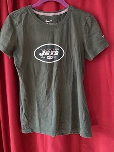 NIKE NY Jets Tebow 15 T-Shirt Slim Fit Womens Sz M 100% Cotton - Picture 1 of 5