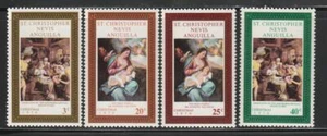 ST CHRISTOPHER NEVIS ANGUILLA STAMPS 1970 CHRISTMAS PAINTINGS MNH - MISC23-152 - Picture 1 of 1