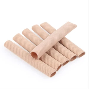 5pcs Gel Lining Finger Toe Separator Pain Relief Protector Sleeves Finger sleeve - Picture 1 of 8