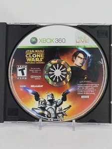 Star Wars: The Clone Wars Republic Heroes (Microsoft Xbox 360, 2008) Probado - Imagen 1 de 2