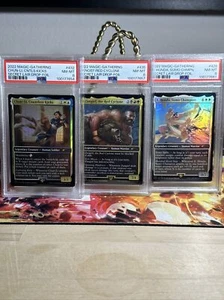 2022 MTG Secret Lair Drop Street Fighter Foil PSA Lot Chun Li, Zangief & E-Honda - Picture 1 of 7
