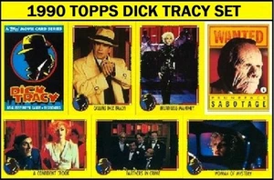 1990 Topps Dick Tracy - Complete Set of 88 Cards & 11 Stickers - NEAR MINT-MINT - Picture 1 of 1