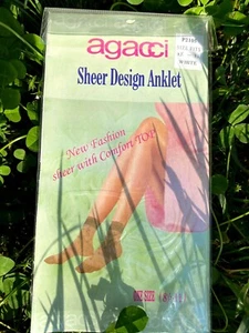 Agacci Seher Design Anklet - Black - Size: 8-1/2 - 11 - Picture 1 of 1