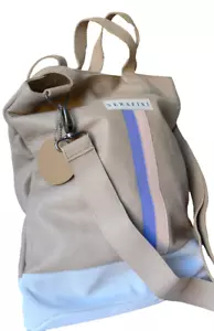 BORSA TRACOLLA PELLE DONNA SHOPPING BAG SERAFINI DUNE ICE - Picture 1 of 12