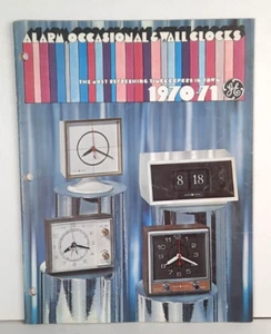 1970 General Electric Clock Catalog - GE - Mid-Century Modern - Imagen 1 de 7