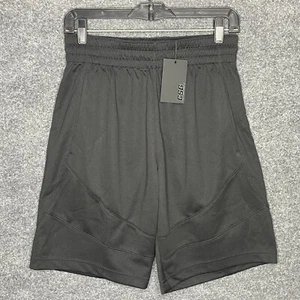 CSG Men Active Shorts Medium (M) Black Basketball Elastic Waist Drawstring - Picture 1 of 4