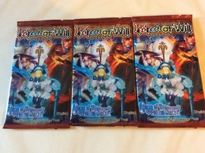 Force Of Will TCG Curse Of The Frozen Casket 3 paquetes de refuerzo CFC - Imagen 1 de 3