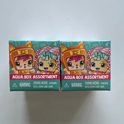 My Mini MixieQ's Aqua Box Assortment 2 Pack Blind Pack Mattel - 2 Box Cover