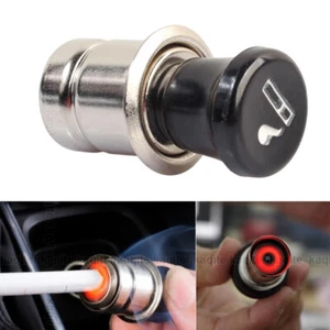 12V Universal Car Flameless Cigarette Lighter Power Socket Plug Lighter Adapter - Picture 1 of 17