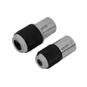 GRIP 53175 3/8" drive 2 pc Adjustable Tap Socket Set #6 to 1/4" and 1/4" to 1/2" - Picture 1 of 1