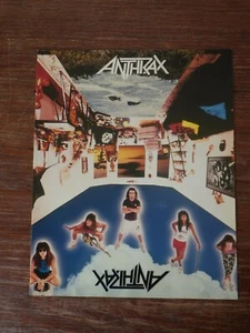 Photo promo vintage ANTHRAX Megaforce Reflex Marketing England (1988) - Imagen 1 de 2
