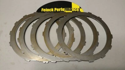 TH350 embrague delantero/directo placas de acero de gran tamaño - 5 @ 0,090" de grosor - envío a EE. UU. Foto 1 de 2