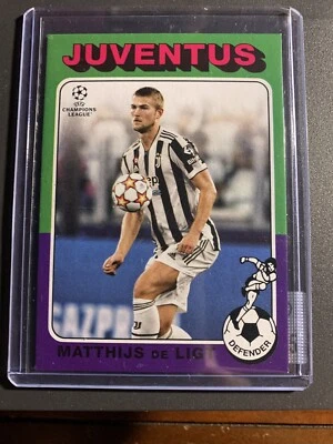 2021-22 Topps UCL - 1975 Futbolistas #75-10 Matthijs De Ligt Foto 1 de 2