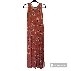 Maxi abito donna Maurices 24/7 S senza maniche floreale cottage copricostume spiaggia - Foto 1 di 9